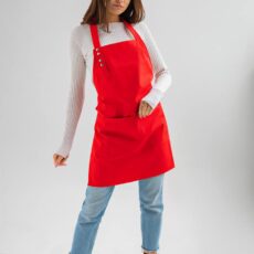 Фартух для офіціанта "Basic-red"