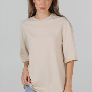 Оверсайз футболка жіноча “Oversize-beige”