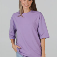 Оверсайз футболка жіноча "Oversize-purple"
